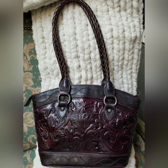 Patricia Nash Tooled Leather bag - Picture 4 of 4